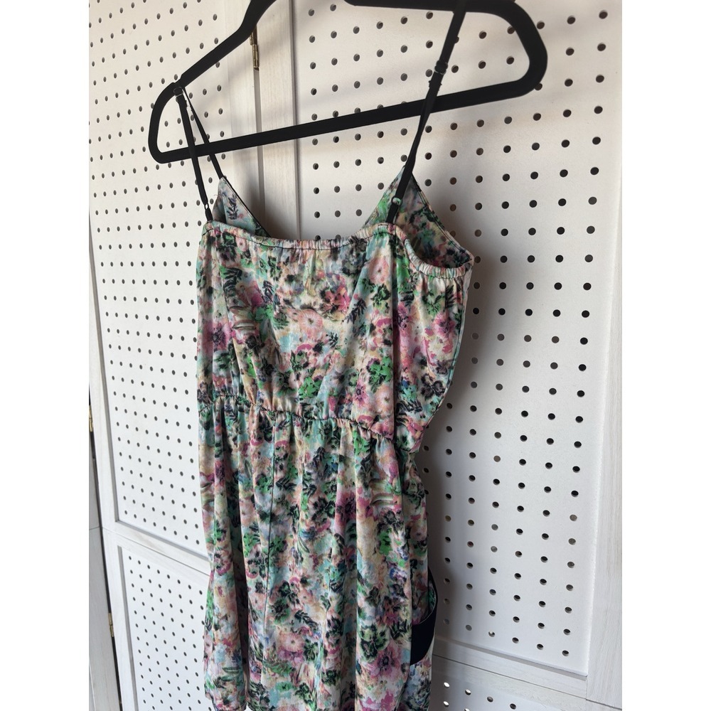 Fire Los Angeles Women's‎ Small Colorful Romper Shortall V-Neck Tank Cute - Picture 8 of 11